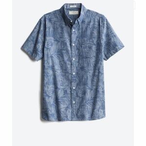 Hawker RyeOmaha Short Sleeve Stretch Chambray Shirt